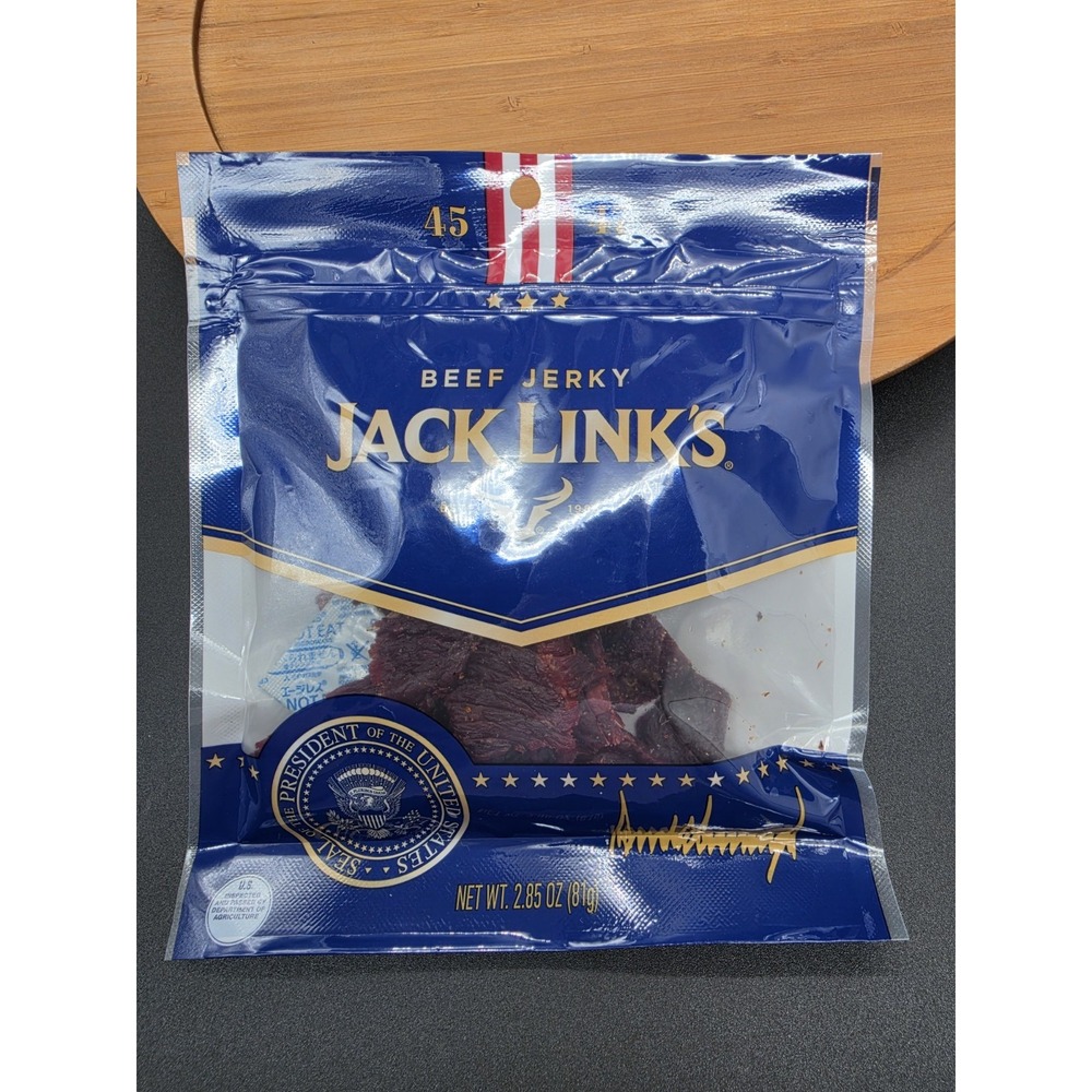 Donald Trump Jack Link Beef Jerky Presidential Souvenir